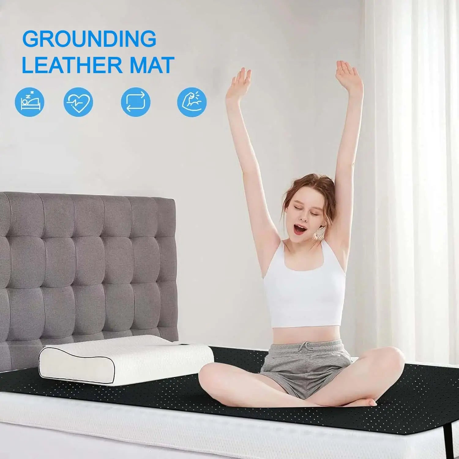 Grounding Mat, Perforated Design 100% Conductive
