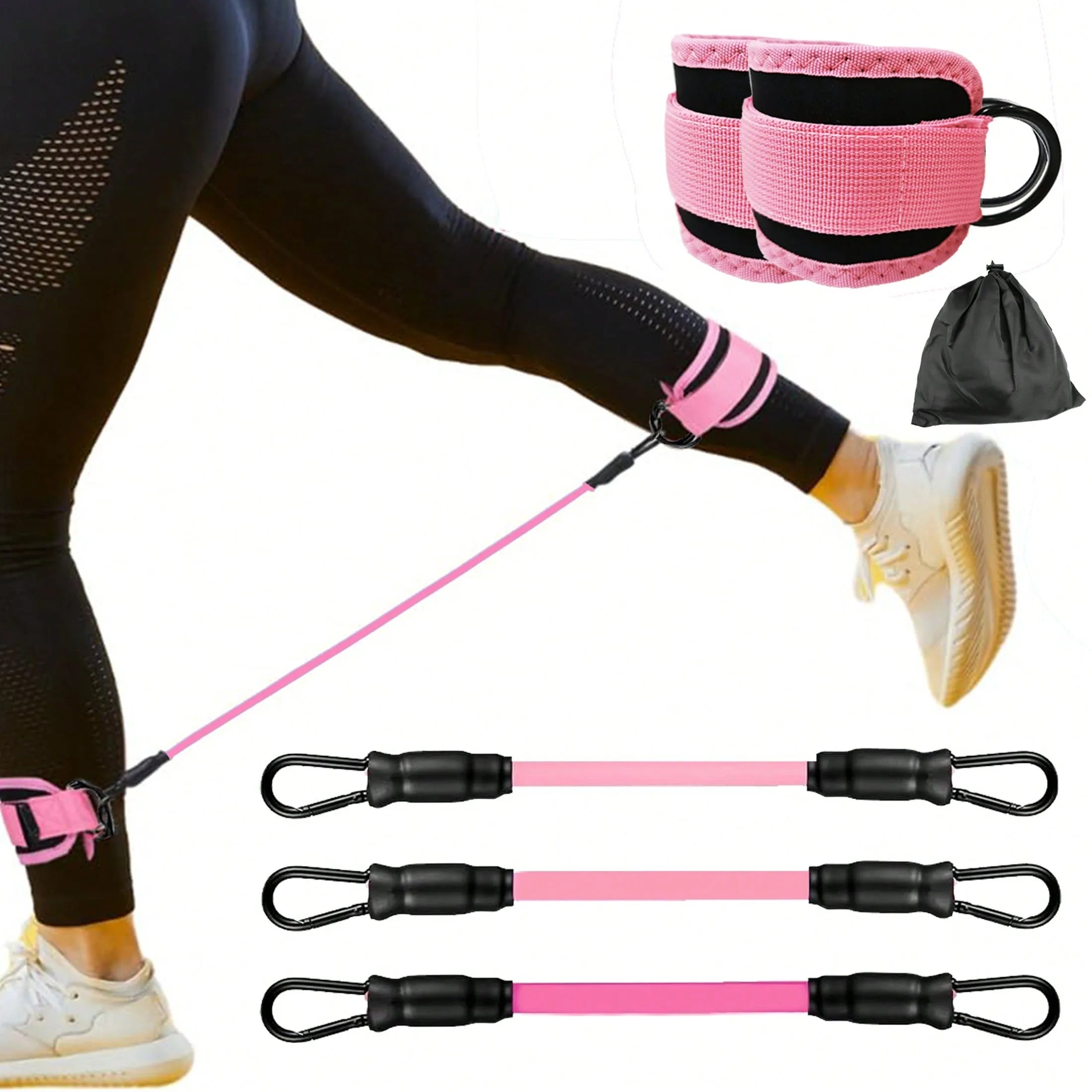 3pcs Ankle Resistance Bands