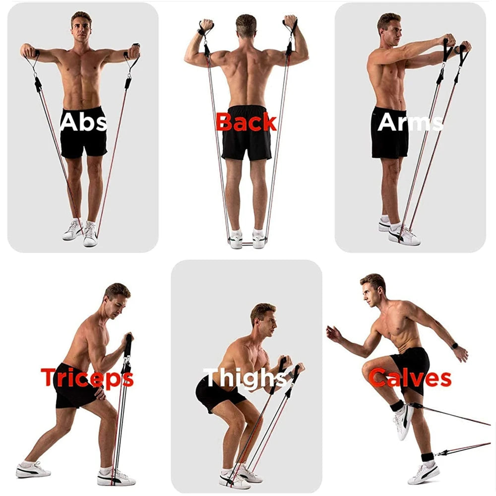 300LBS Fitness Resistance Bands