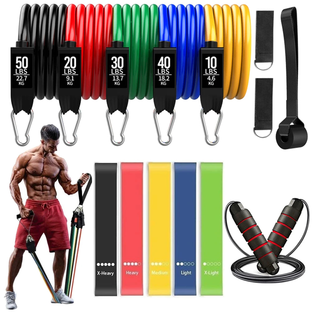 300LBS Fitness Resistance Bands