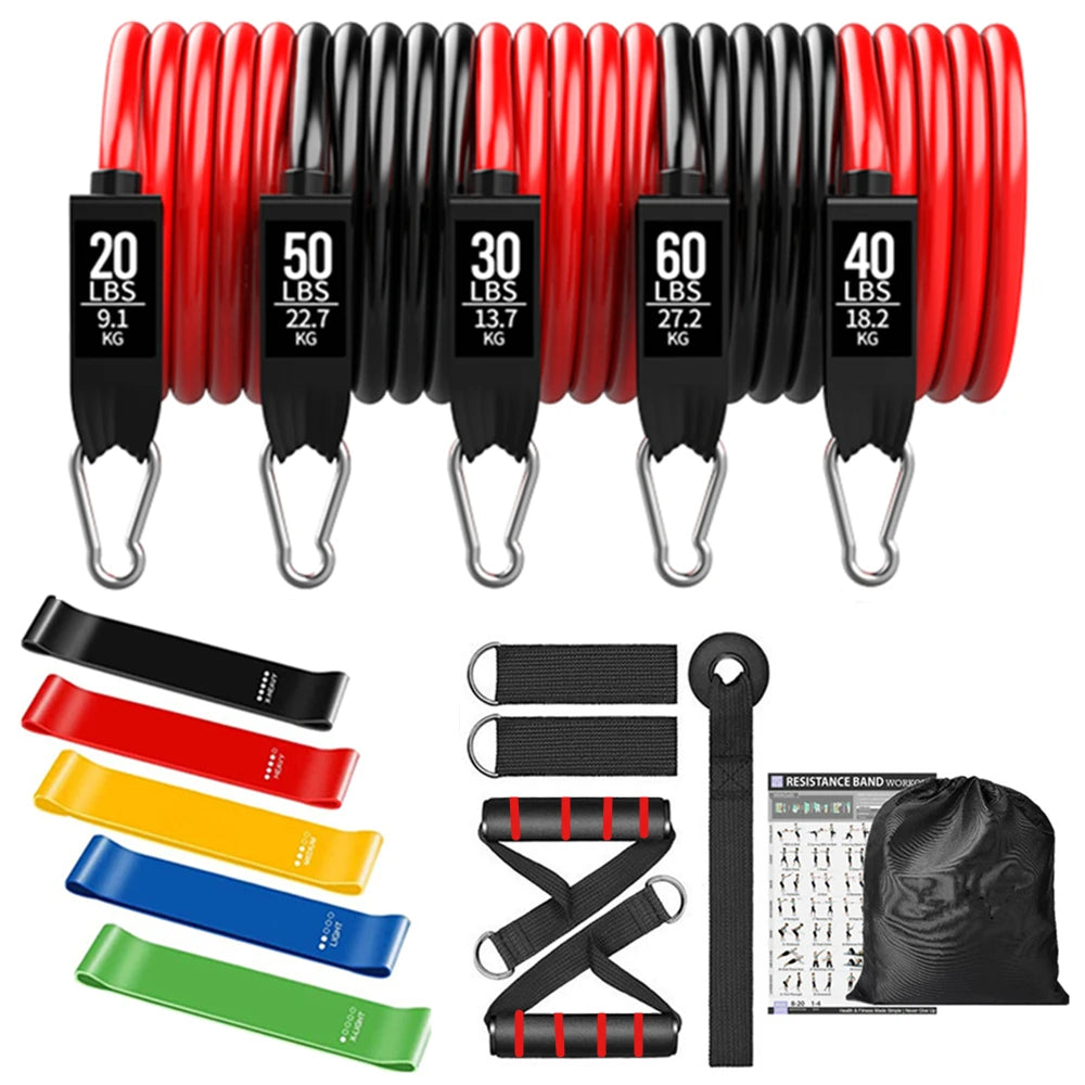 300LBS Fitness Resistance Bands