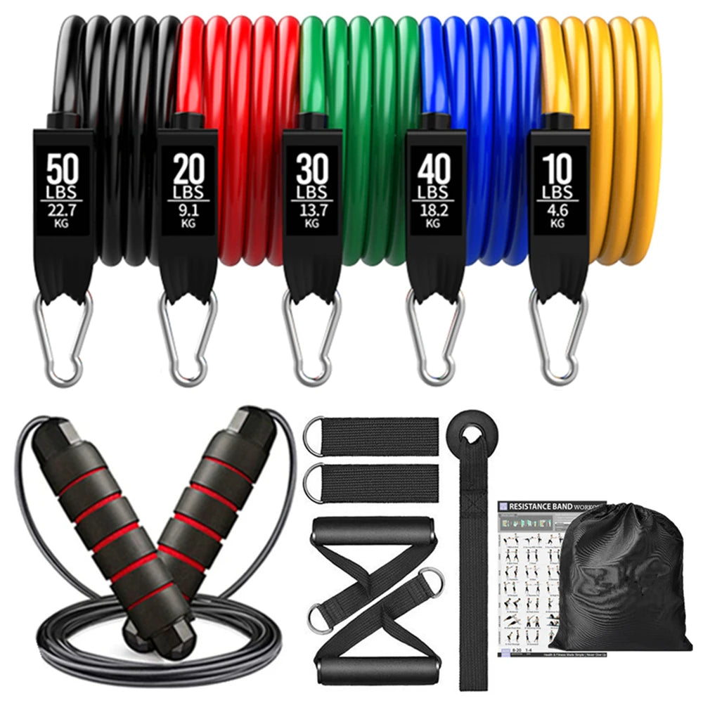 300LBS Fitness Resistance Bands