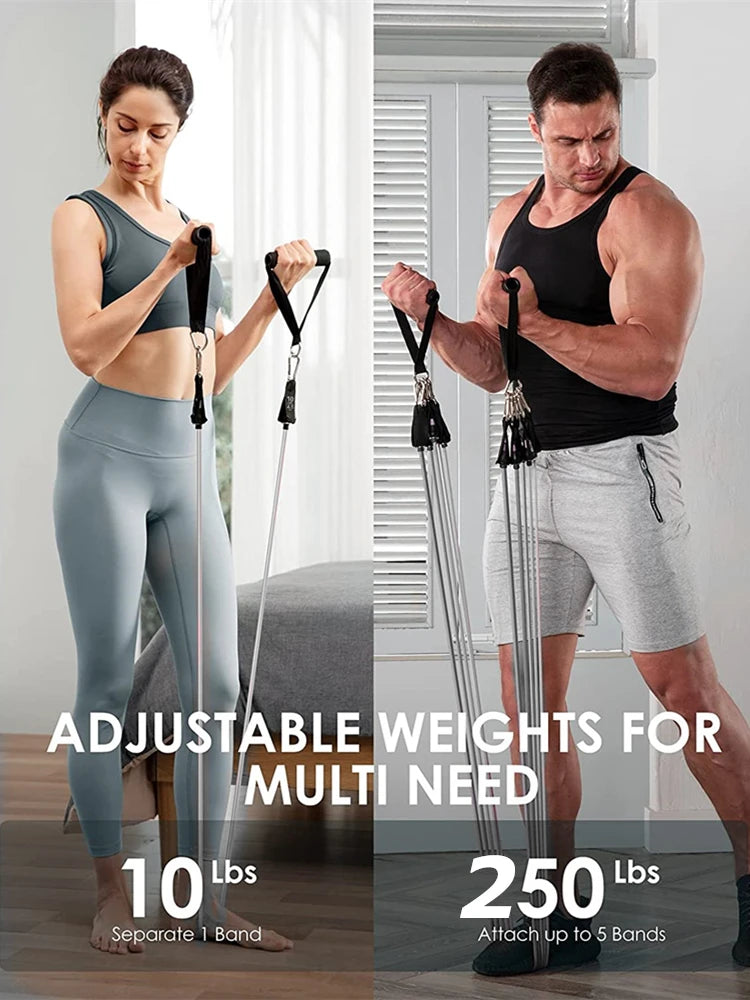 300LBS Fitness Resistance Bands