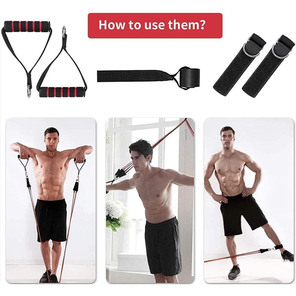 300LBS Fitness Resistance Bands