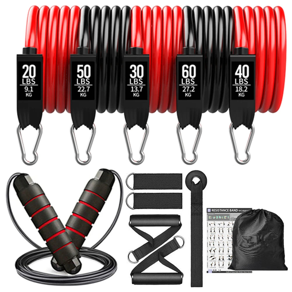 300LBS Fitness Resistance Bands