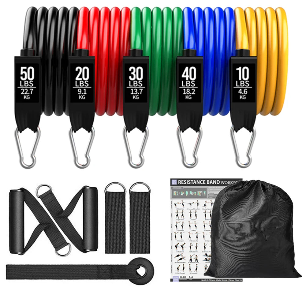 300LBS Fitness Resistance Bands