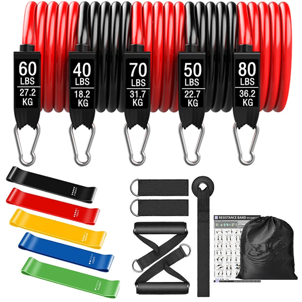 300LBS Fitness Resistance Bands