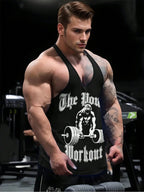 Men's Workout Tank Drop Arm Cut