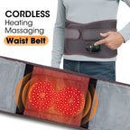 Cordless Heated Waist Massager With Vibration