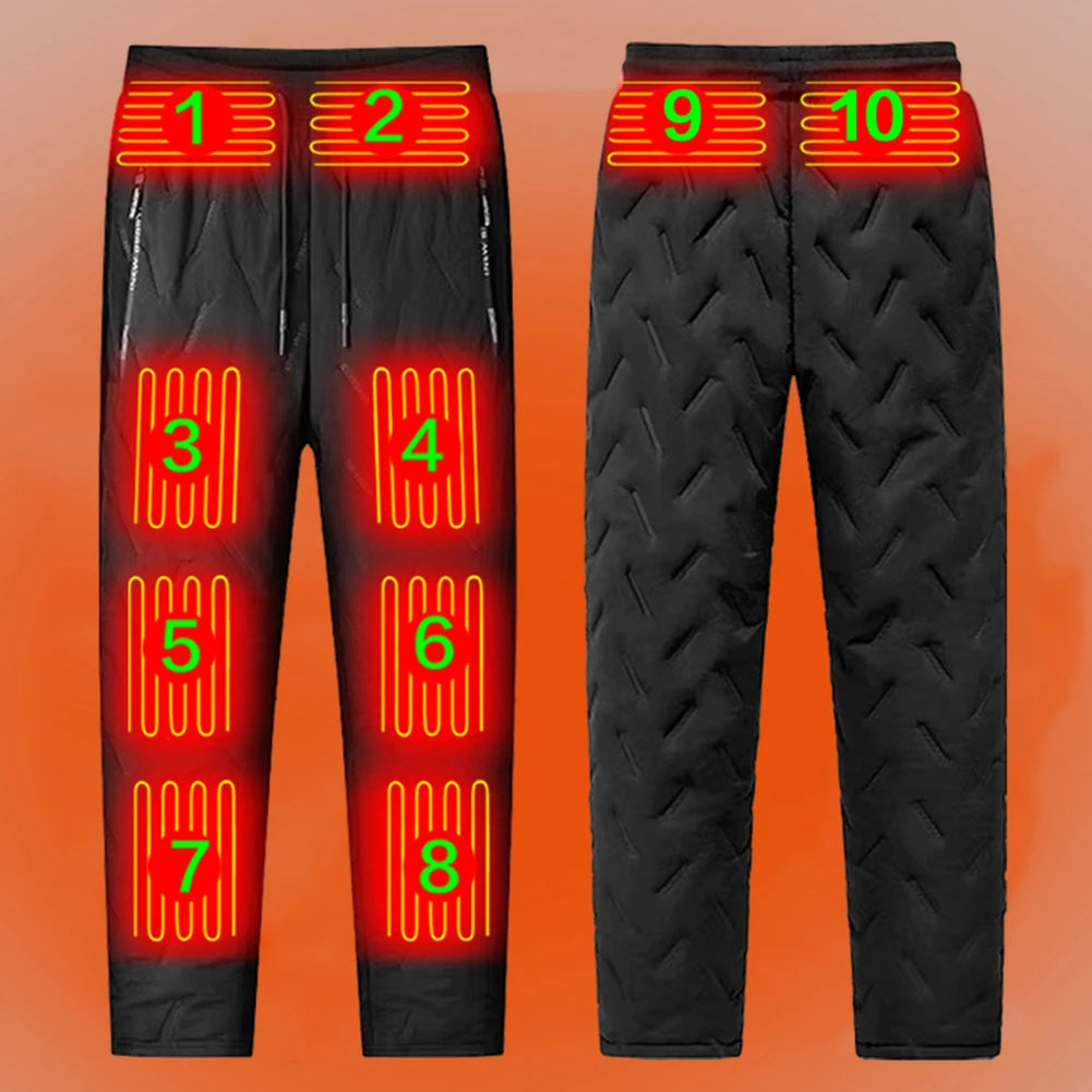 Unisex Heating Pants 10 Heating Zones
