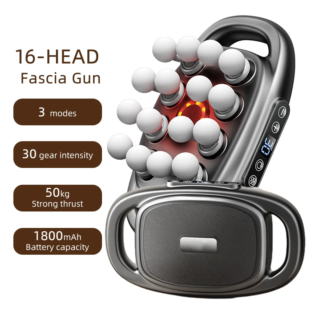 16-Head Fascia High-Frequency Body Massage