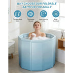Collapsible Soaking Tub Ice Bath Plunge