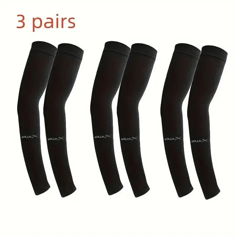 3 Pairs Breathable Sun Protection Sleeves