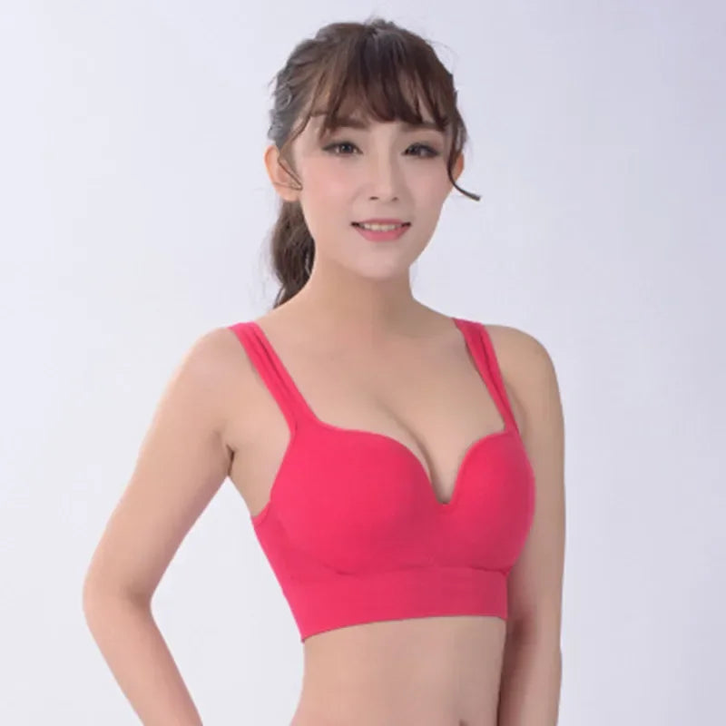 Sports Bra Ladies Padded Fitness Wire Free
