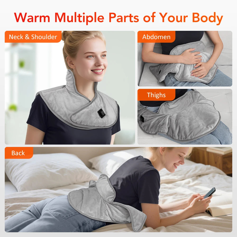 Electric Heating Shoulder Neck Pad Massager