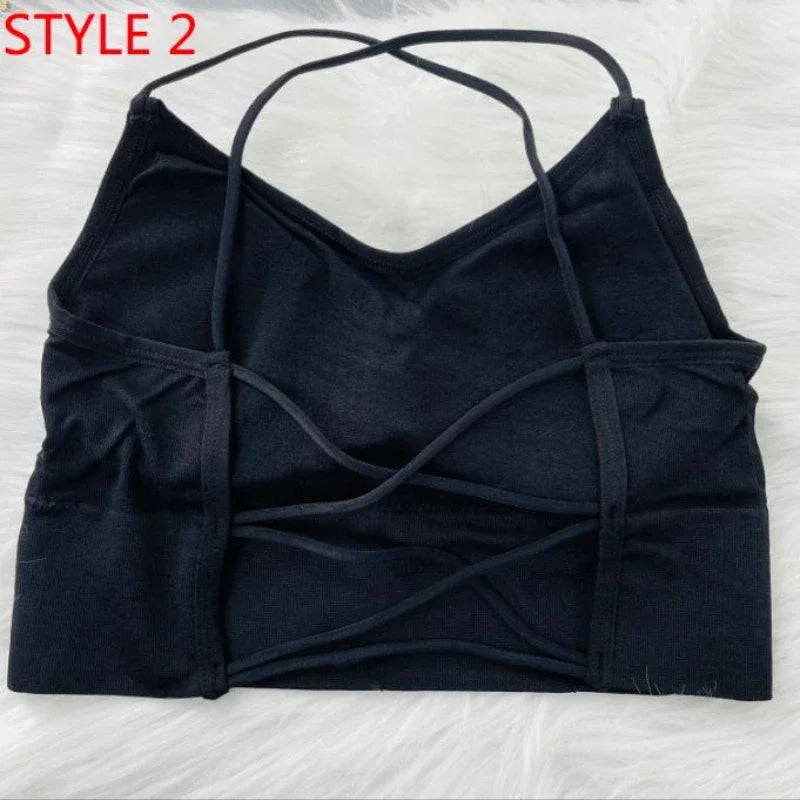 Womens Sports Top Built In Bra