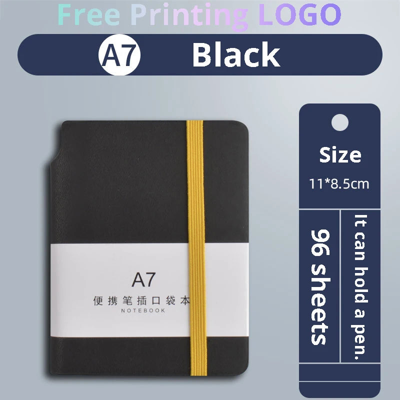 Customized A6/A7 Mini Notebook Print Your LOGO