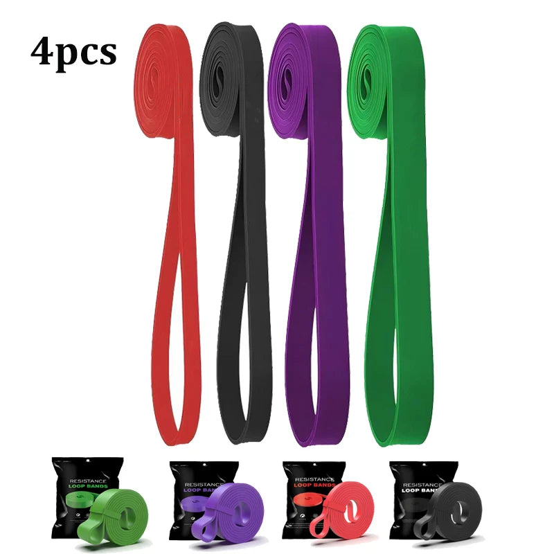 4pcs Pull Up Assistance Bands