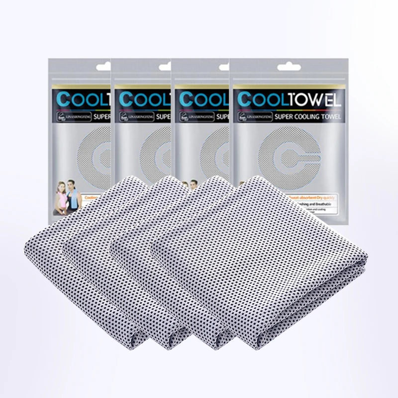 4 Pack Cooling Towels Quick Dry