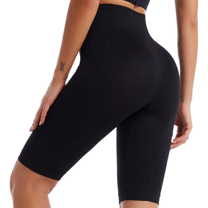 Women High Waist Work Out Shorts