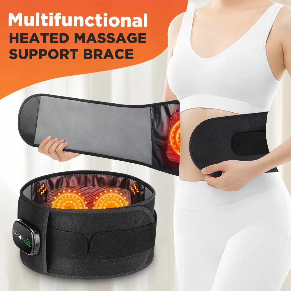 Cordless Heated Waist Massager With Vibration