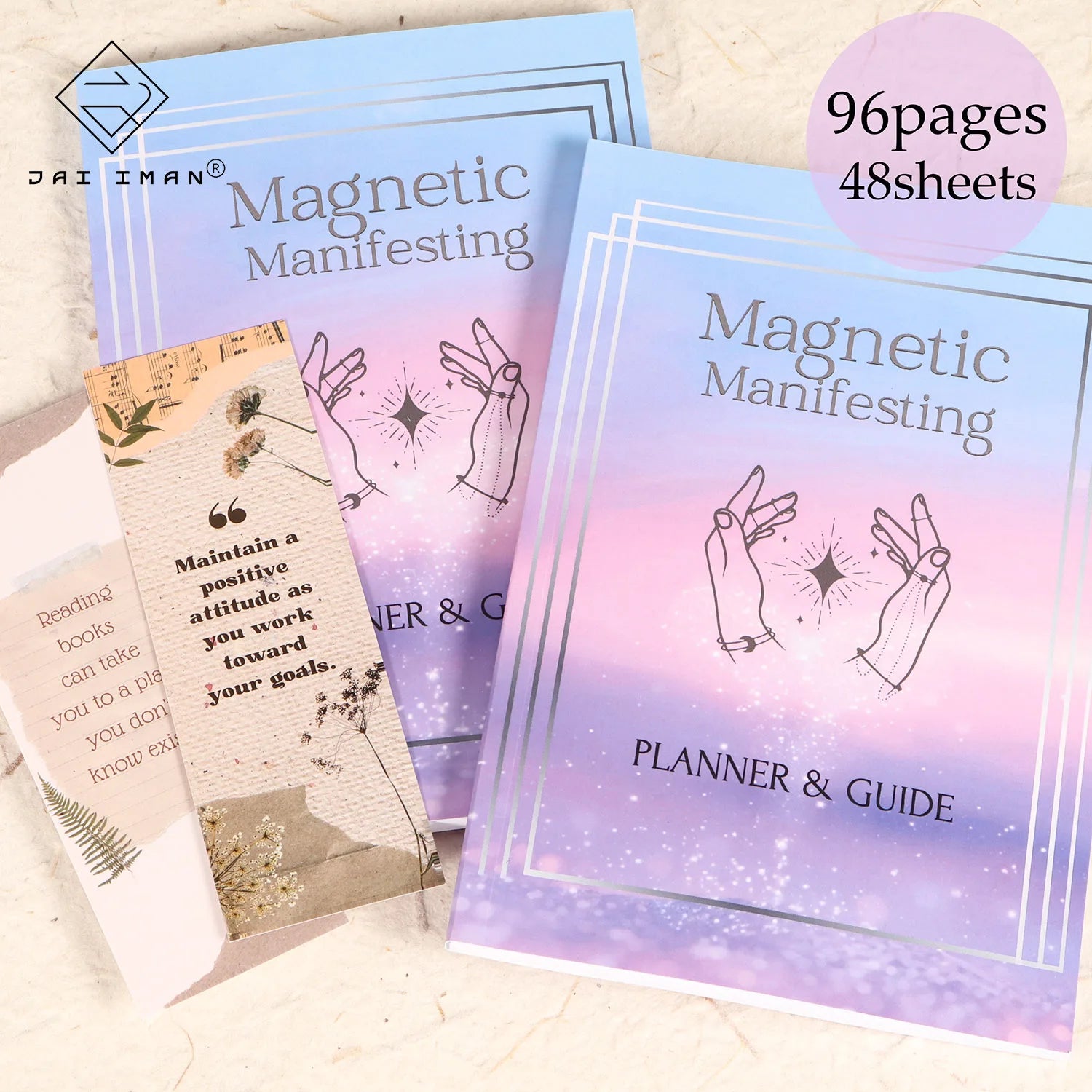 96 pages Journal Perfect for Affirmation Guides