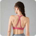 Women's Sexy Back Push-Up Sports Bra