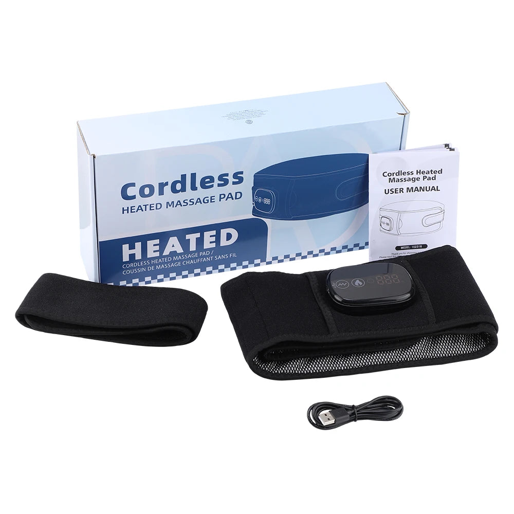 Cordless Heated Waist Massager With Vibration