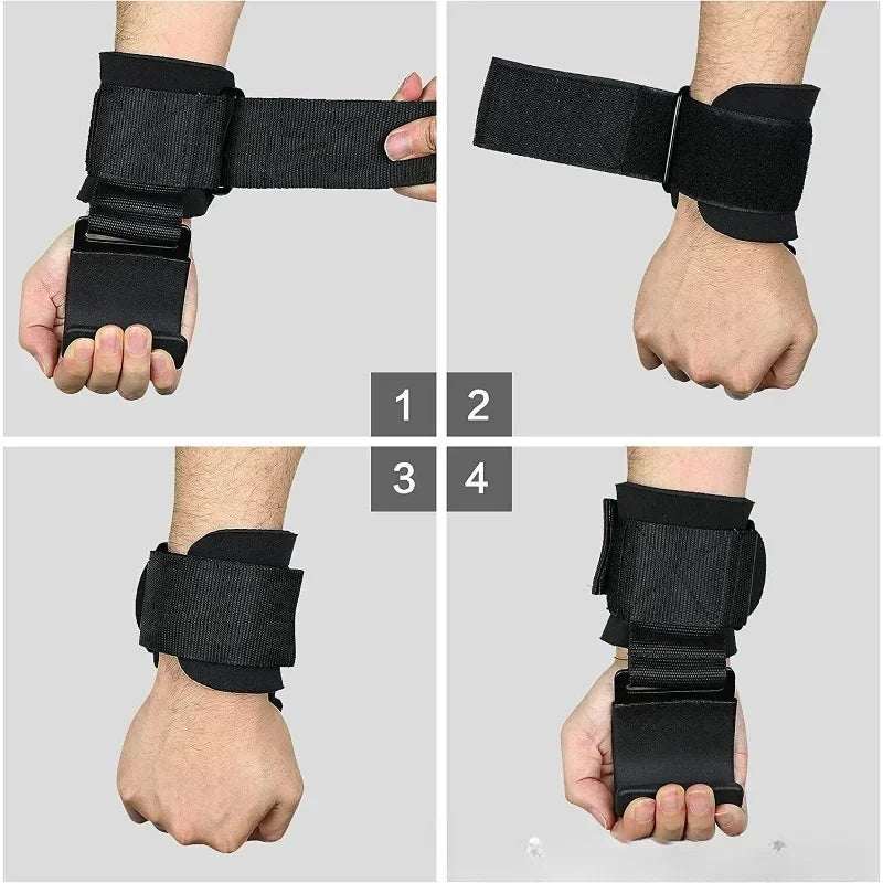 1/2PC Non-Slip Weight lifting Straps