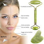 Natural Jade Roller Facial Liftting Anti-Wrinkle