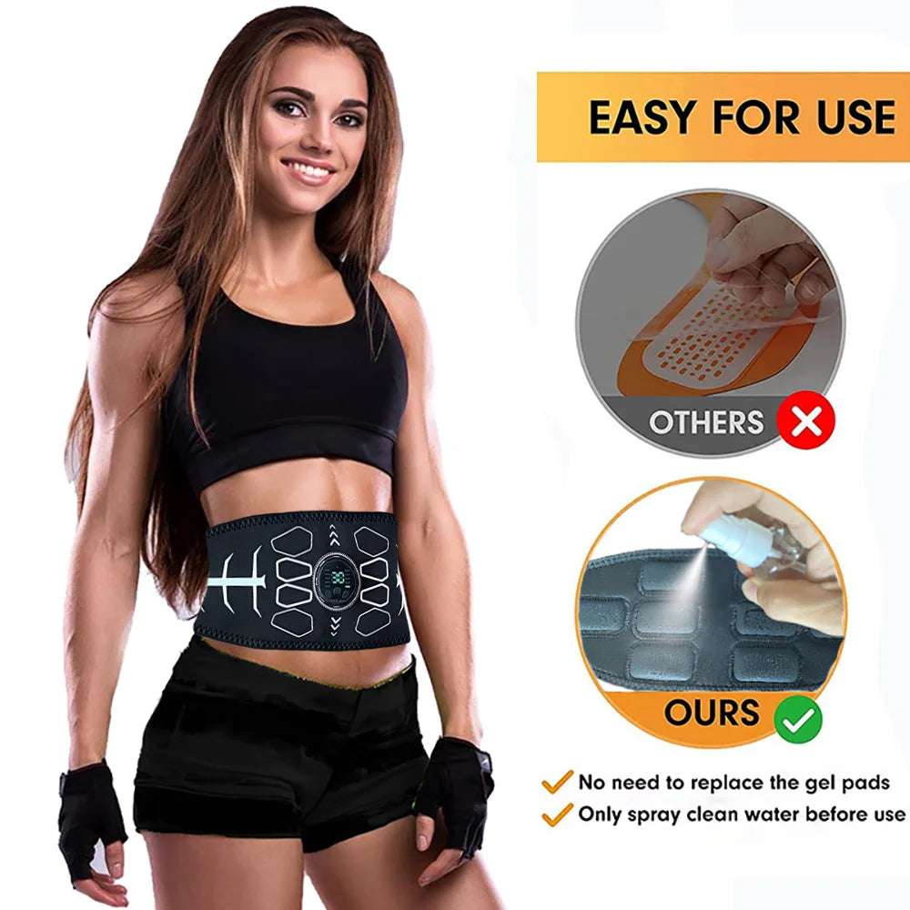 Abdominal Toning Belt Muscle Stimulator Ab Trainer