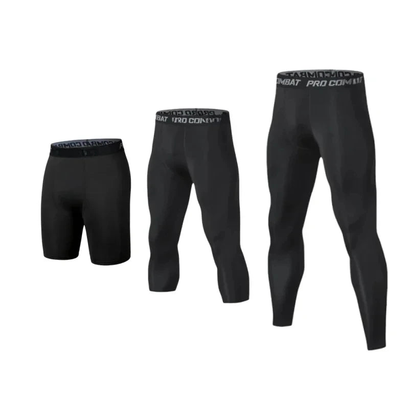 Mens Compression Pants Tights Cool Dry