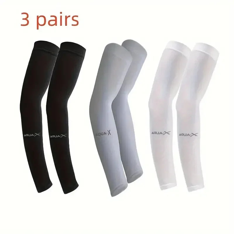 3 Pairs Breathable Sun Protection Sleeves