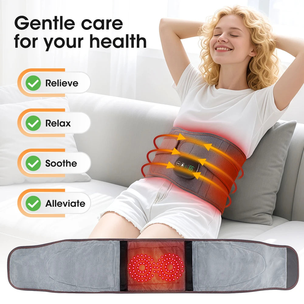 Cordless Heated Waist Massager With Vibration