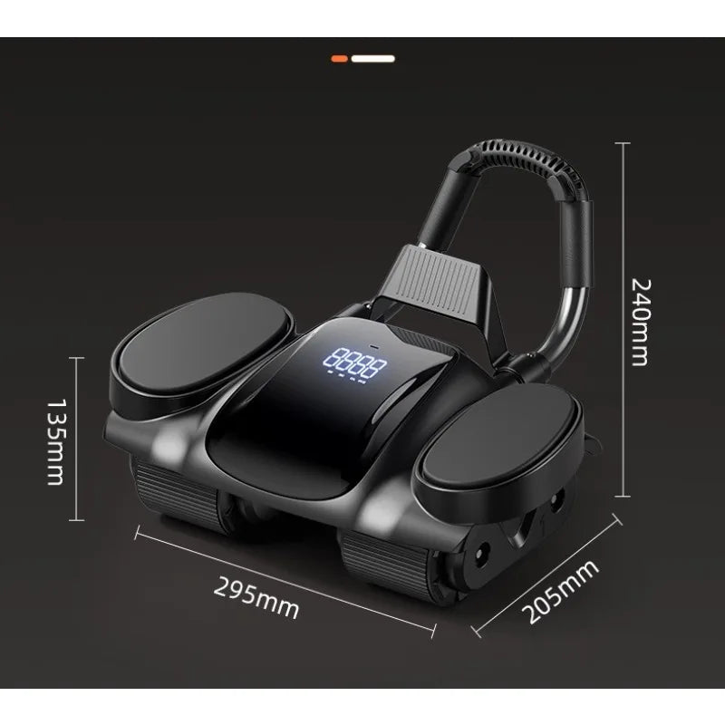 Four-Wheel Ab Roller Digital Display