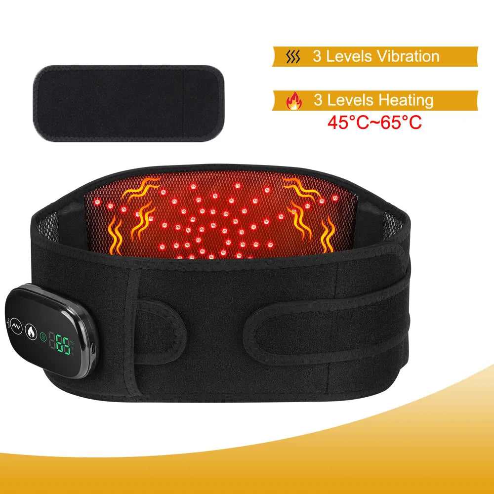 Cordless Heated Waist Massager With Vibration