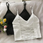 Womens Sports Top Built In Bra