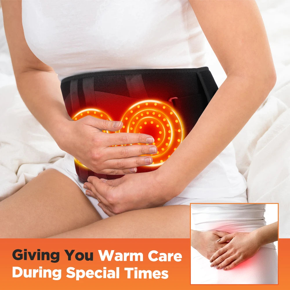 Cordless Heated Waist Massager With Vibration
