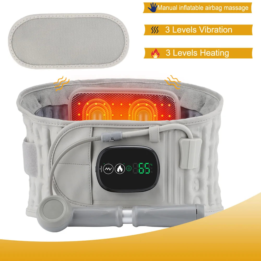 Cordless Heated Waist Massager With Vibration