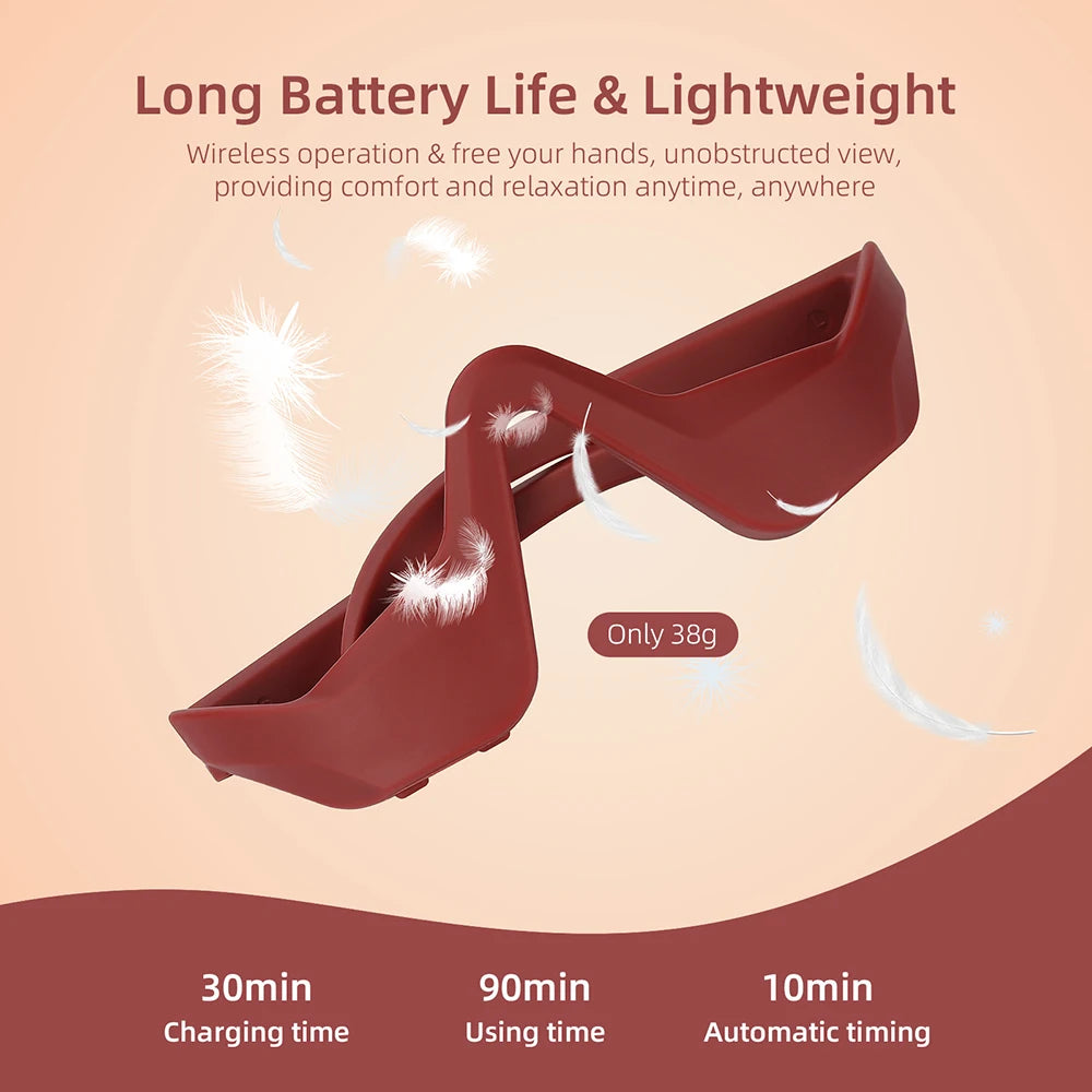Red Light Eye Fatigue Relief Massager