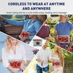 Cordless Heated Waist Massager With Vibration