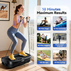Vibration Plate Fat Burning Fitness Lymphatic Drainage
