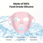 1PC Silicone Facial Mask  Moisturizing-Reusable