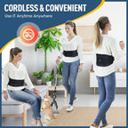 Cordless Heated Waist Massager With Vibration