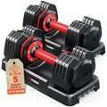 Rendpas Adjustable Dumbbells Set Of 2 Quick-Lock