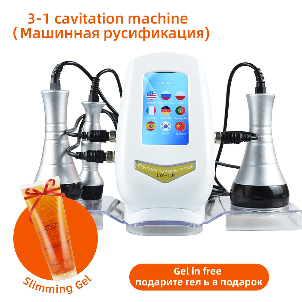 3 In 1 Cavitation Machine Multi-Functional
