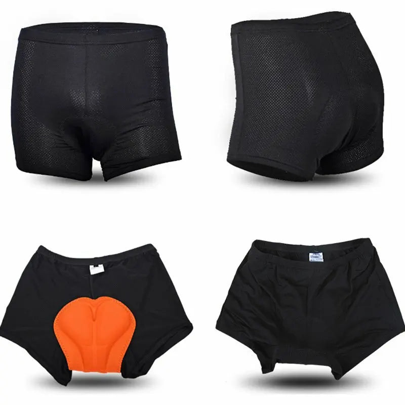 Gel Men's Women's Breathable Cycling Under Shorts