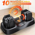 Adjustable Dumbbell Set Of 2