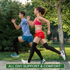 Thigh High 20-32 mmHg Compression Toeless Socks