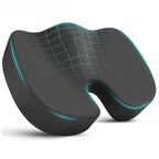 Memory Foam Seat Cushion  Back Pain Relief